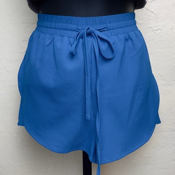 Blu Pepper Drawstring Shorts - Picture 1 of 8